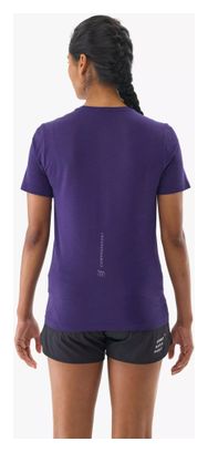 Compressport Performance Women's Jersey met korte mouwen Purple