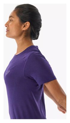 Compressport Performance Women's Jersey met korte mouwen Purple