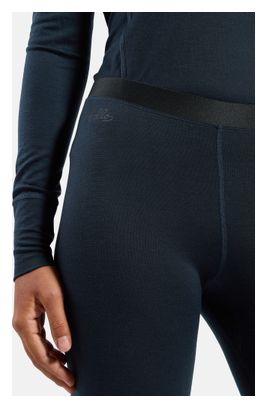 Odlo Merino 200 "80th Anniversary" Edition Baselayer Tights, Blue, Women's