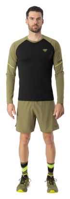 Maglietta da trail Dynafit Alpine Pro Nero/Cachi da uomo