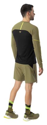 Maglietta da trail Dynafit Alpine Pro Nero/Cachi da uomo
