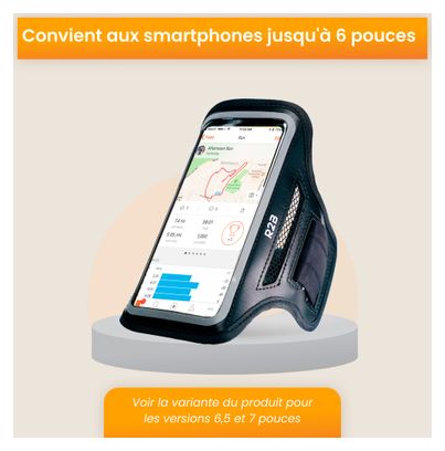 Brassard Téléphone R2B Imperméable pour Course Jusqu'à 6 pouces