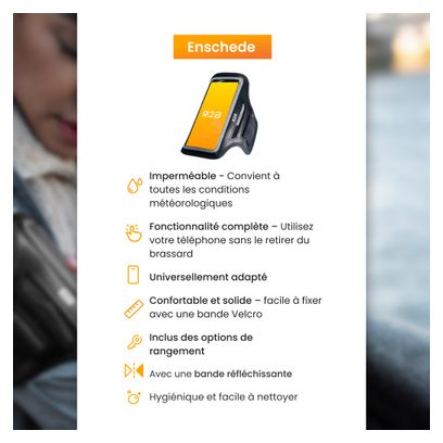 Brassard Téléphone R2B Imperméable pour Course Jusqu'à 6 pouces