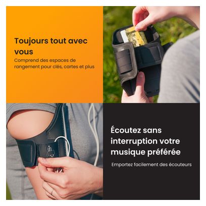 Brassard Téléphone R2B Imperméable pour Course Jusqu'à 6 pouces