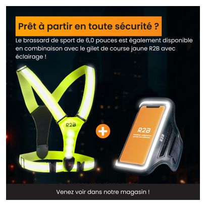 Brassard Téléphone R2B Imperméable pour Course Jusqu'à 6 pouces