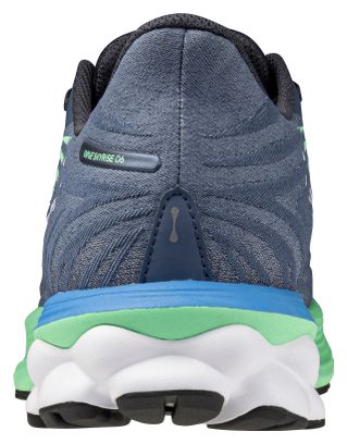 Mizuno Wave Skyrise 6 Laufschuhe Blau/Grün Herren