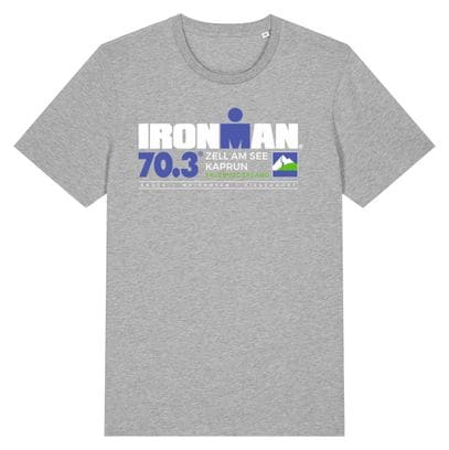 T-Shirt Manches Courtes Ironman 70.3 Zell Am See Gris Homme