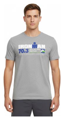 Ironman 70.3 Zell Am See Heren Grijs Korte Mouw T-Shirt