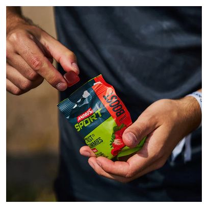 Andros Sport Gummies Boost Aardbei - 6 gummies