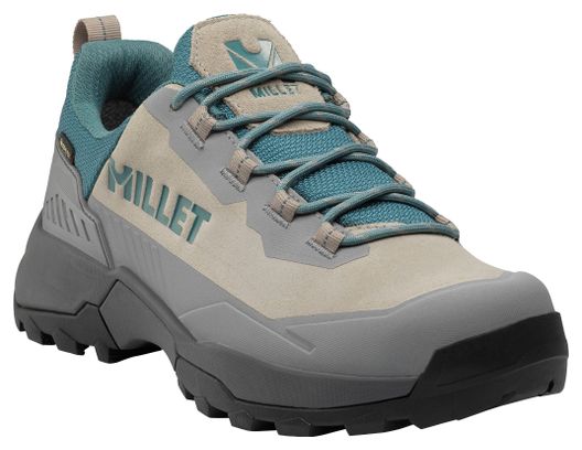 Chaussures de Randonnée Femme Millet Ubic Low Gore-Tex Beige