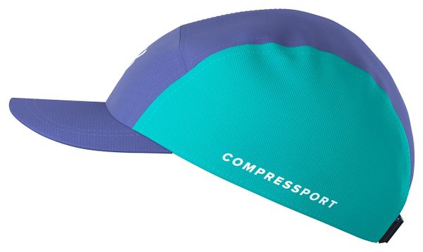 Casquette Compressport 5 Panel Bleu