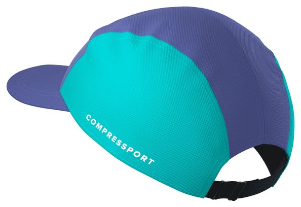 Casquette Compressport 5 Panel Bleu