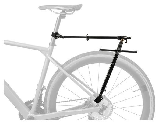 Topeak Zi Rack Essential Rear Rack with Quick Mount, Black