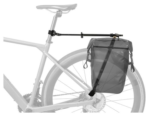 Topeak Zi Rack Essential Rear Rack with Quick Mount, Black