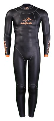 Sailfish Atlantic 2 Neopreen Wetsuit Zwart Oranje