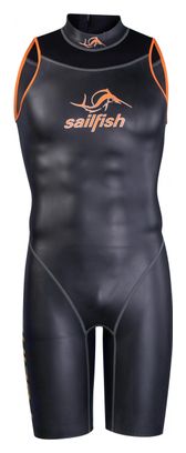 Sailfish Atlantic 2 Neopreen Wetsuit Zwart Oranje