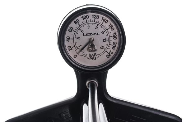 Pompe à Pied Lezyne Steel Floor Drive ABS-1 Pro Noir