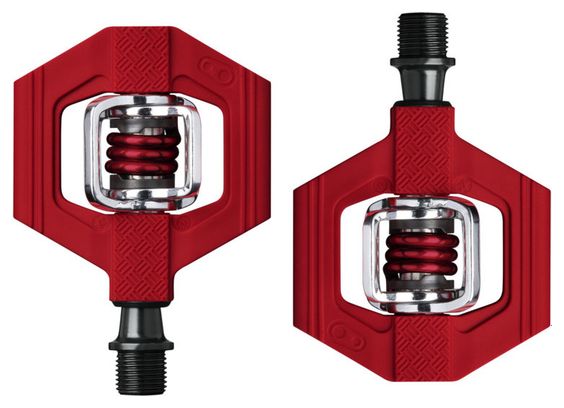 CRANKBROTHERS CANDY 1 Red pedalen
