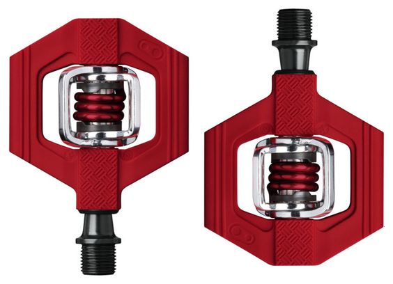 Paire de Pédales CRANKBROTHERS CANDY 1 Rouge 