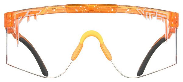 Gafas de sol Pit Viper The Night Caulker 2000s Naranja/Transparente