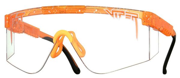 Pit Viper The Night Caulker 2000s Sunglasses Orange/Clear