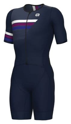 Alé Trigger Blue Short Sleeve Triathlon Suit