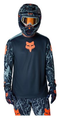 Maglia a maniche lunghe Fox Ranger Image Print blu da uomo