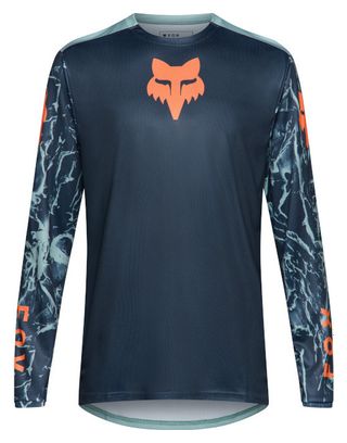 Maglia a maniche lunghe Fox Ranger Image Print blu da uomo