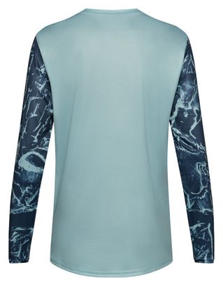 Maglia a maniche lunghe Fox Ranger Image Print blu da uomo