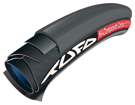 Pneu Tufo Hi-composite Carbon Tubular Route  Noir 700C / 25