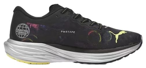 Puma Running Shoes Deviate Nitro 2 Marathon Series Black / Multicolor
