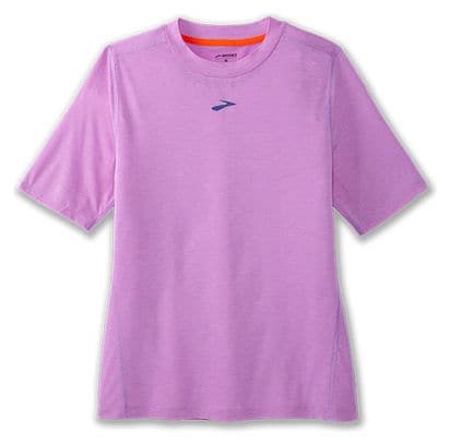 Camiseta de manga corta Brooks High Point Violeta para mujer