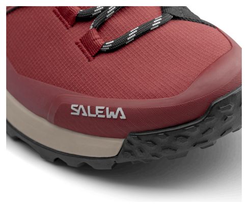 Dames wandelschoenen Salewa Puez Mid Powertex Bordeaux