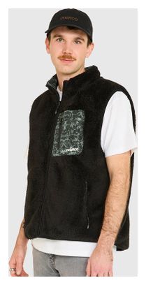 DHaRCO Sherpa Wende-Weste für Herren, grün/schwarz