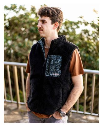 DHaRCO Sherpa Wende-Weste für Herren, grün/schwarz