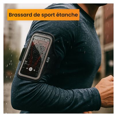 Brassard Téléphone R2B Imperméable pour Course jusqu'à 6 5 pouces