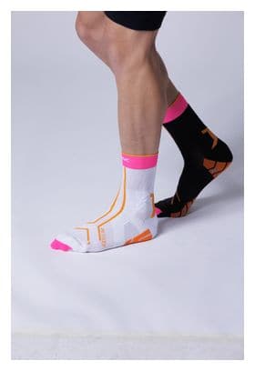 X-Socks Trail Terraskin Expert Crew Sokken Zwart/Wit/Roze