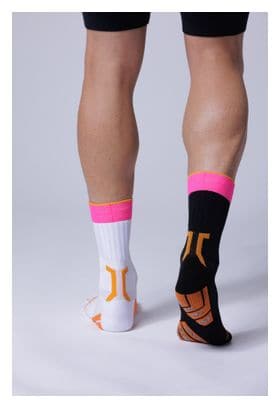 X-Socks Trail Terraskin Expert Crew Sokken Zwart/Wit/Roze