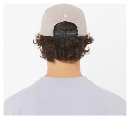 Salomon Logo 5 Panel Cap Brown