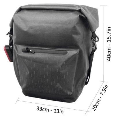 Sacoche de Porte-Bagages Altura Thunderstorm Adventure 25L Gris Charcoal