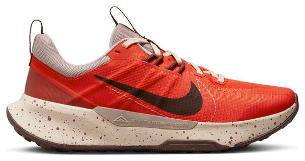 Nike Juniper Trail 2 Rood Beige Dames Hardloopschoenen