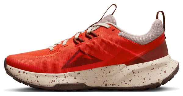 Nike Juniper Trail 2 Rood Beige Dames Hardloopschoenen