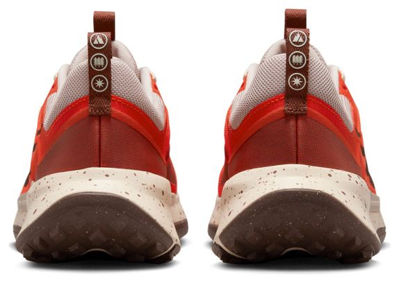 Nike Juniper Trail 2 Rood Beige Dames Hardloopschoenen