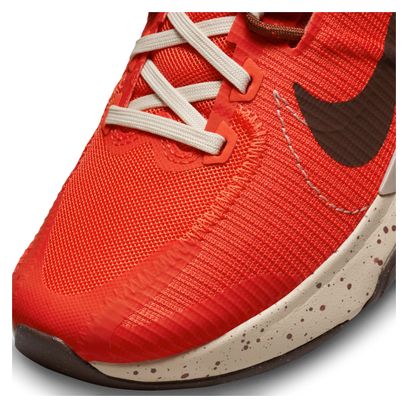 Nike Juniper Trail 2 Rood Beige Dames Hardloopschoenen