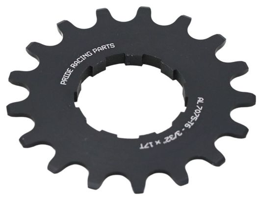 Pride Racing Spiral Al V2 Black Sprocket