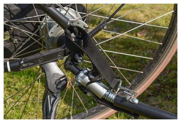 Remorque vélo spéciale plage - roue fat bike