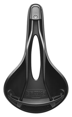 Sella intagliata per tutti i tempi Brooks Cambium C17 nera