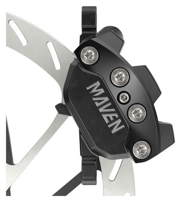 Conjunto de pinza de freno de disco Sram Maven Silver Negro