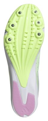 Chaussures d'Athlétisme Unisexe adidas Performance Distancestar Blanc Vert Rose