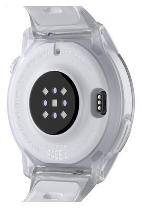 Coros Pace 4 GPS Watch, Aluminum, White Cloud Silicone